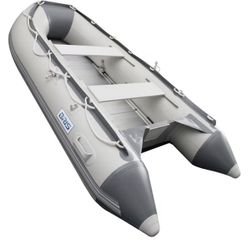 BRIS 9.8 ft Inflatable Boat + Newport 55lbs Trolling Motor + Battery/Battery Box