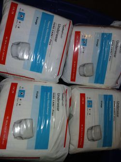 6 bags of xl underwear