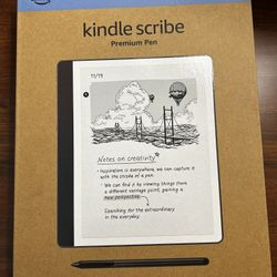 Kindle scribe