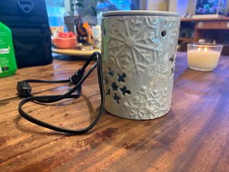 Winter Snowflake Candle Wax Warmer