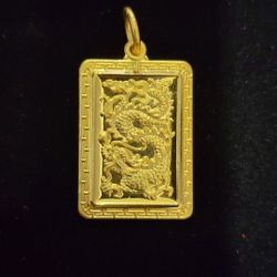 24k Gold Pendant 