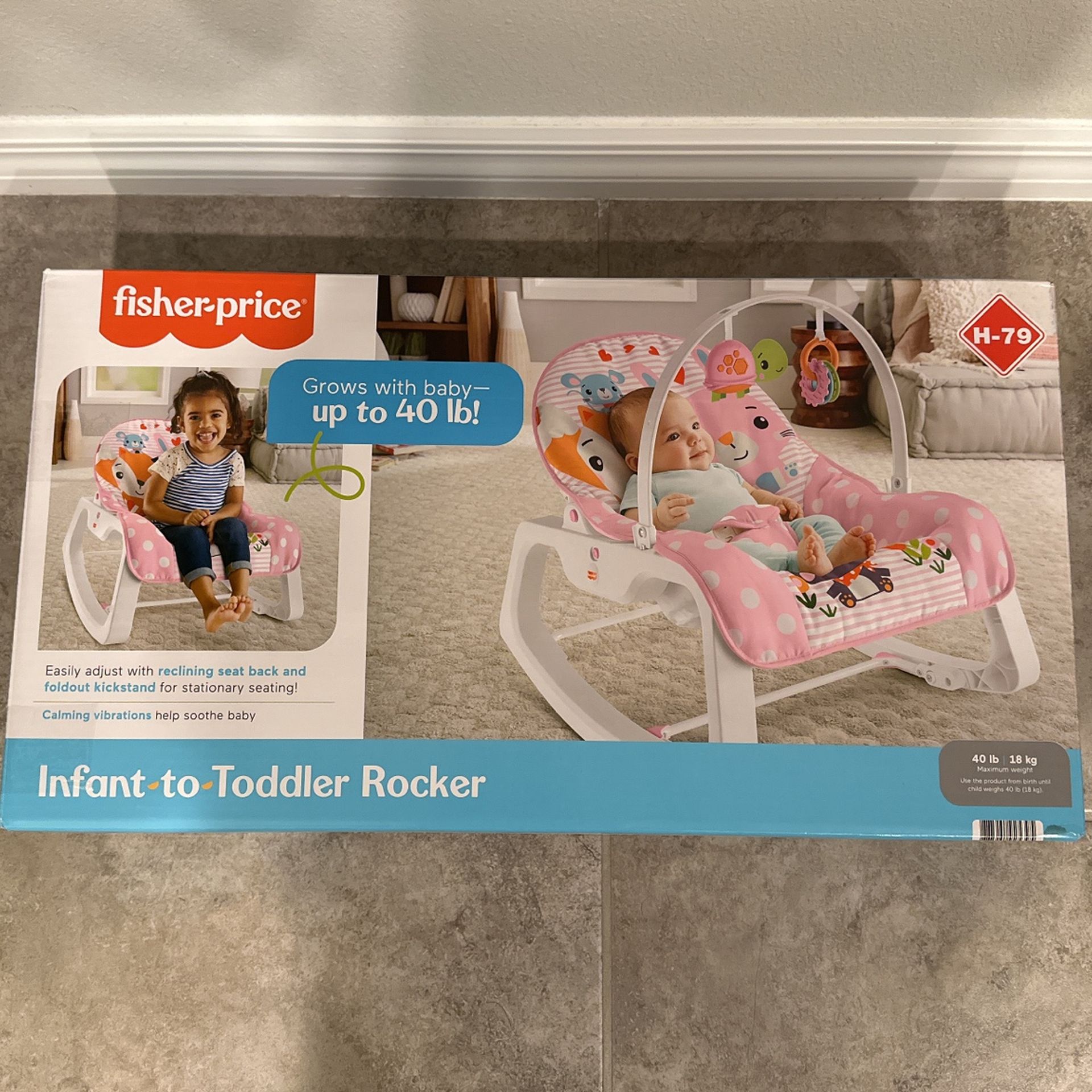 Fisher-price Infant-to-toddler Rocker PINK