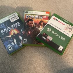 Mass Effect 1 And 2 And Batman Arkham Knight Xbox