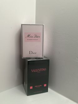 Miss Dior (Blooming Bouquet, ‘women’s’)  Valentino (UOMO ‘Men’s) 