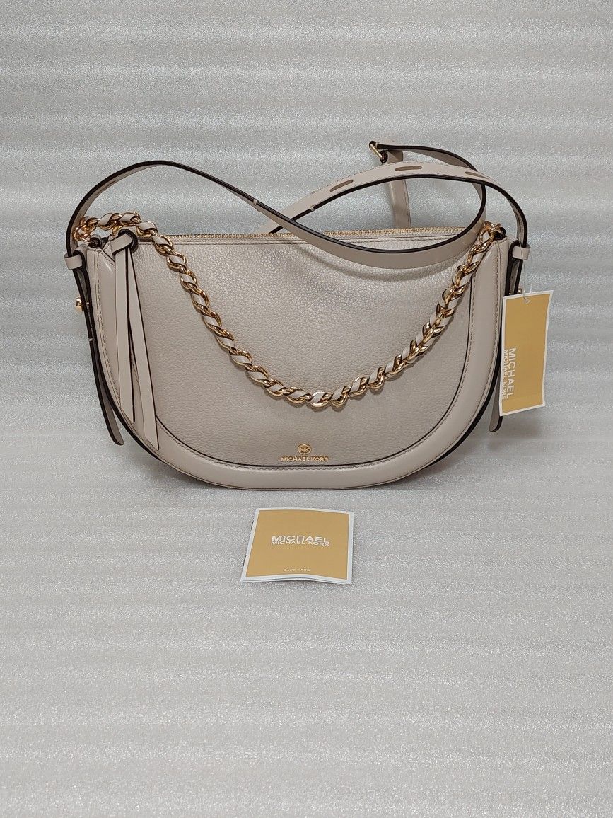 MICHAEL KORS designer crossbody bag. Beige. Brand new with tags Women's purse 