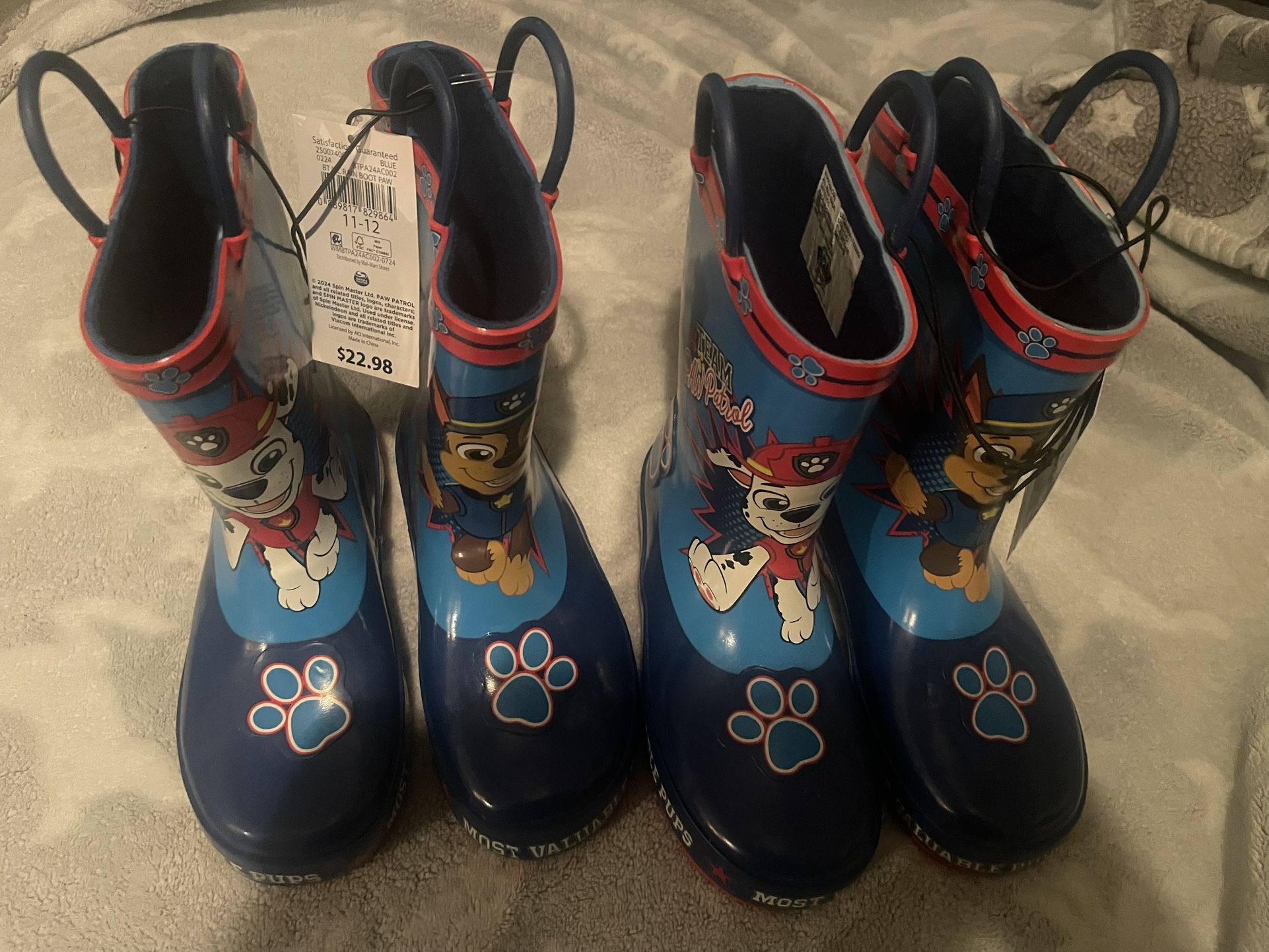 Paw Patrol Rain Boots