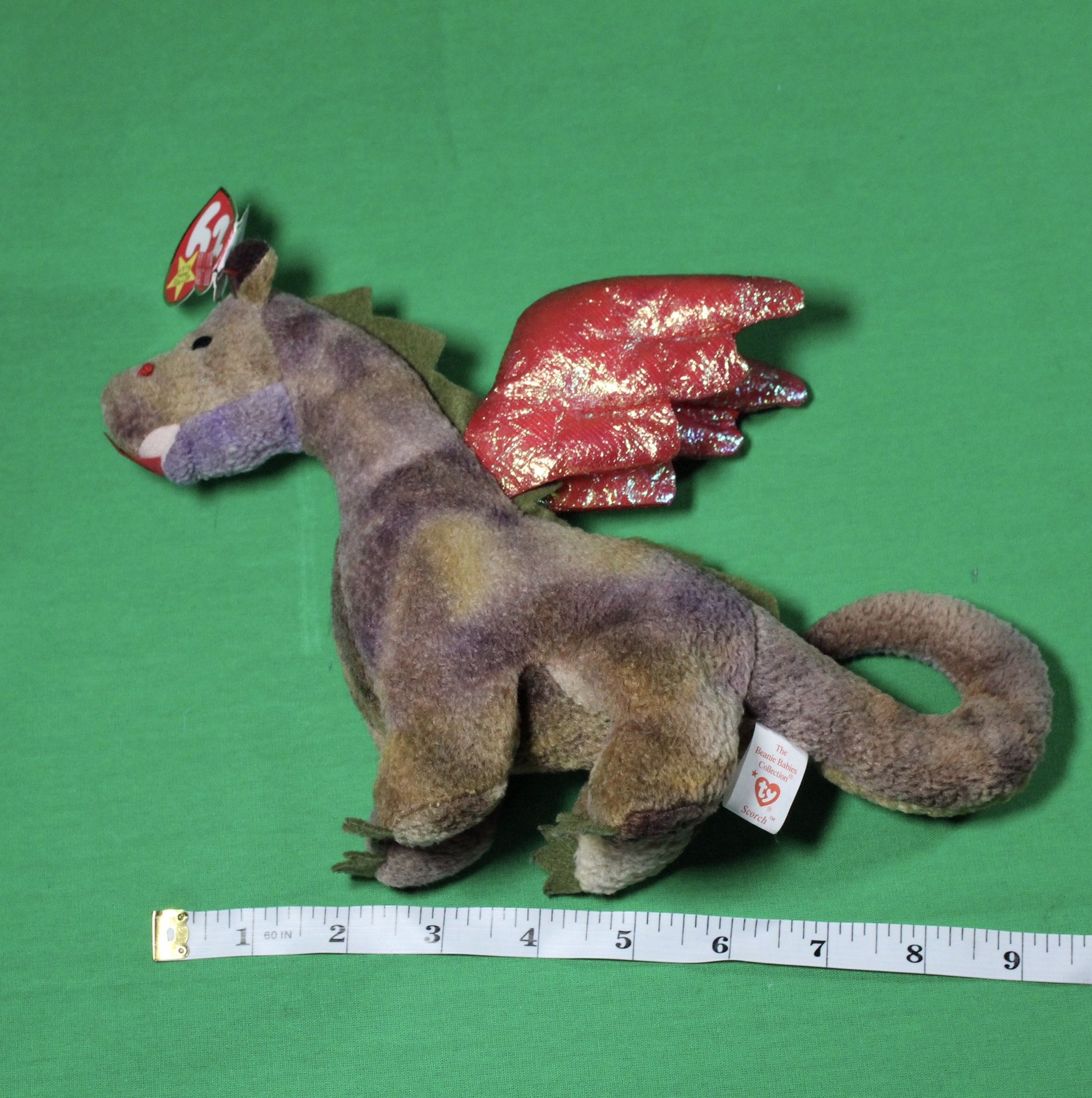 Ty Beanie Baby Scorch 1998