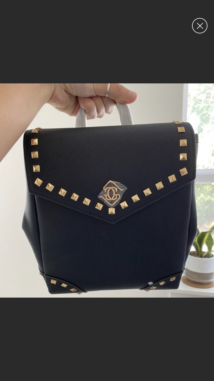 Mini Convertible Diana Glass Ladder Bag Purse Backpack
