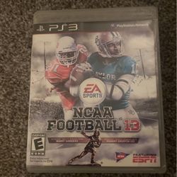 NCAA Football 13 For Ps3 (cleaned Desk)