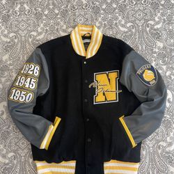 NEW ORLEANS BLACK PELICANS VARSITY JACKET