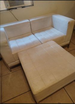 All White Sofa