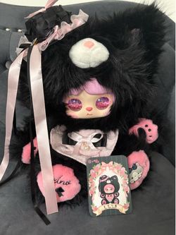 Mielno 800% Meow Rabbit Diary Series Secret Black Kitty Glittering Eyes