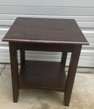 New, Price Firm, Winsome Wood, Nolan Cappuccino End Table