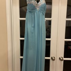 Light blue Prom Dress