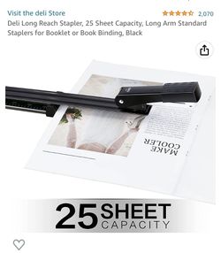 Deli Long arm stapler 