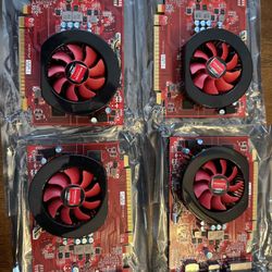 Lot Of 4 AMD Radeon R9 360 Graphics Cards