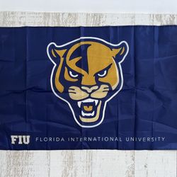 Florida International University (FIU) Florida Panther Banner Flag