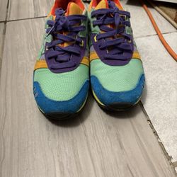ASICS Gel-Lyte III Men's Lace Up Multicolor Colorblock Low Top Sneakers