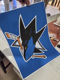 🔥 Large Vinyl Shark Decal – $25