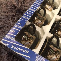 Adis Hand Made 24 karateGold Greek Coffee Set