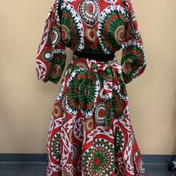 African 3  Ps Skirt SET