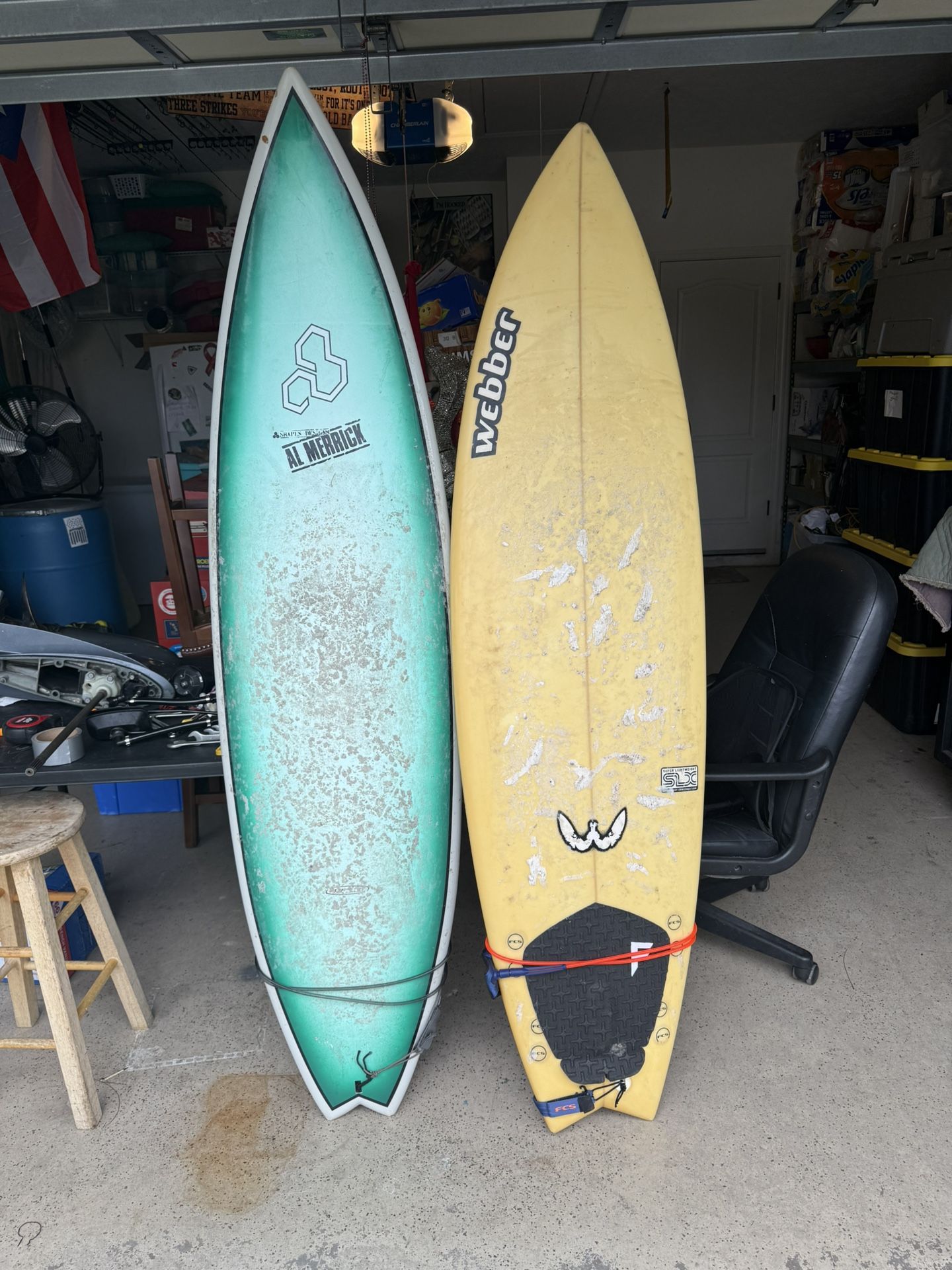 Al Merrick And Webber Surfboards