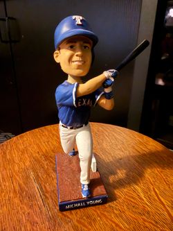 Michael Young #10 Texas Rangers Bobblehead MLB w/ Original Box