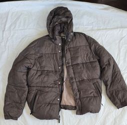 Baggy Oversized Puffer Jacket Y2k 90s 2000s Hoodie Zip-up