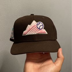 Rockies Mocha Fitted