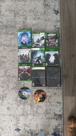 11 Xbox Video Games $2 each of $20 for all