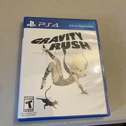 Gravity Rush Remastered Ps4