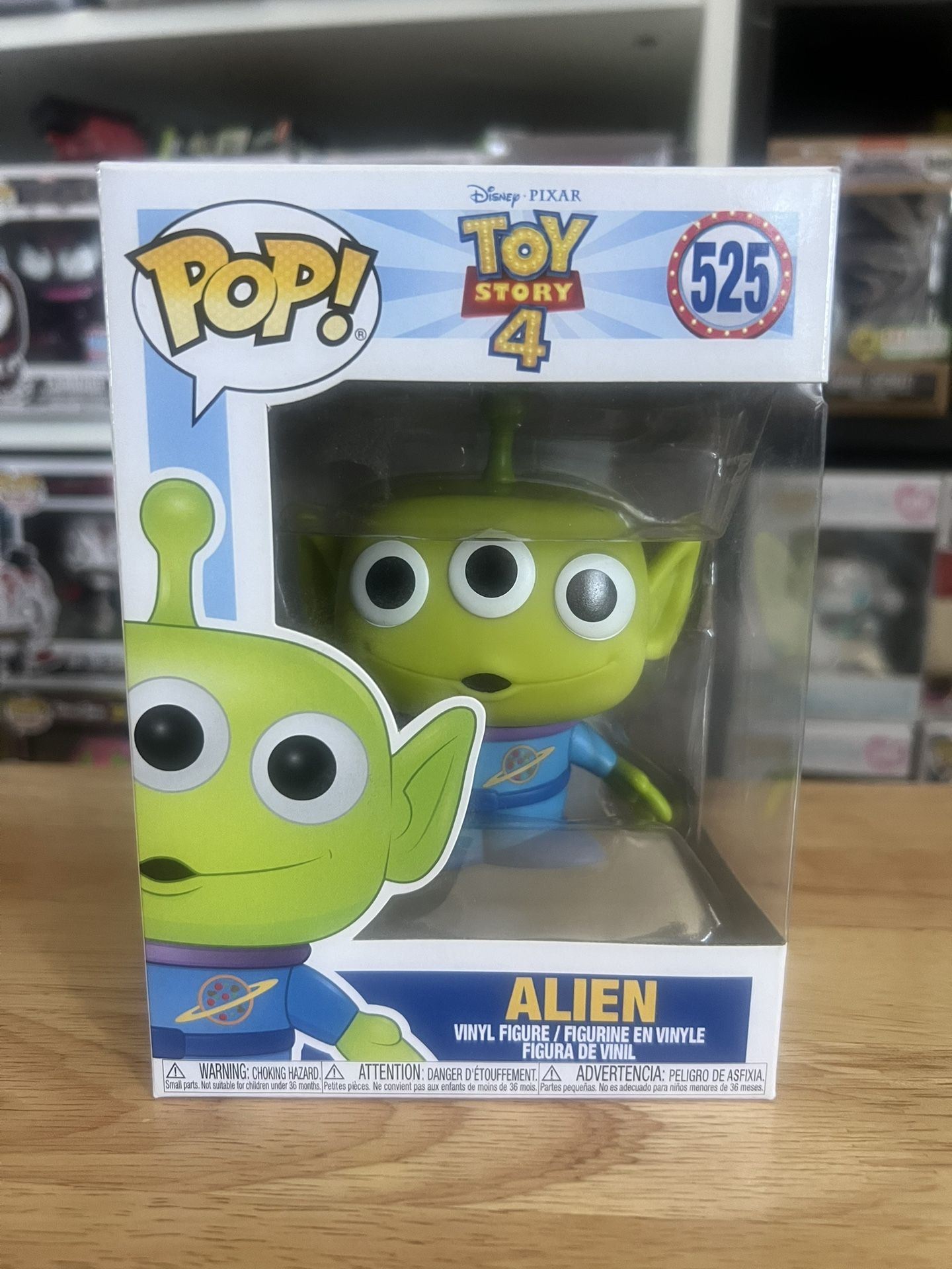 Alien Toy Story 4 Funko Pop #525 Disney Pixar Movies Vinyl Figurine Collectible