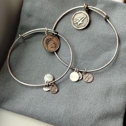 Alex And Ani Bracelets 2 Total...Very Nice 