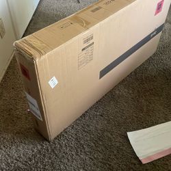 41.7” L shaped 4 Tier Shelved Computer Desk Brand New 