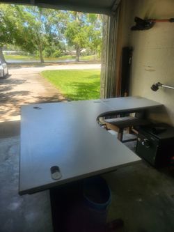 White Corner Office Desk