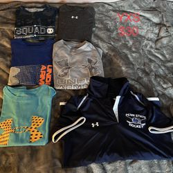 Boys Underarmour Shirts XSM
