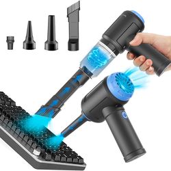 Meudeen Air Duster - Computer Vacuum Cleaner - for Keyboard Cleaning - Cordless