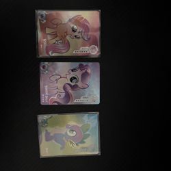 My Little Pony Rainbow 3 Chinese Trading Cards From Kayou