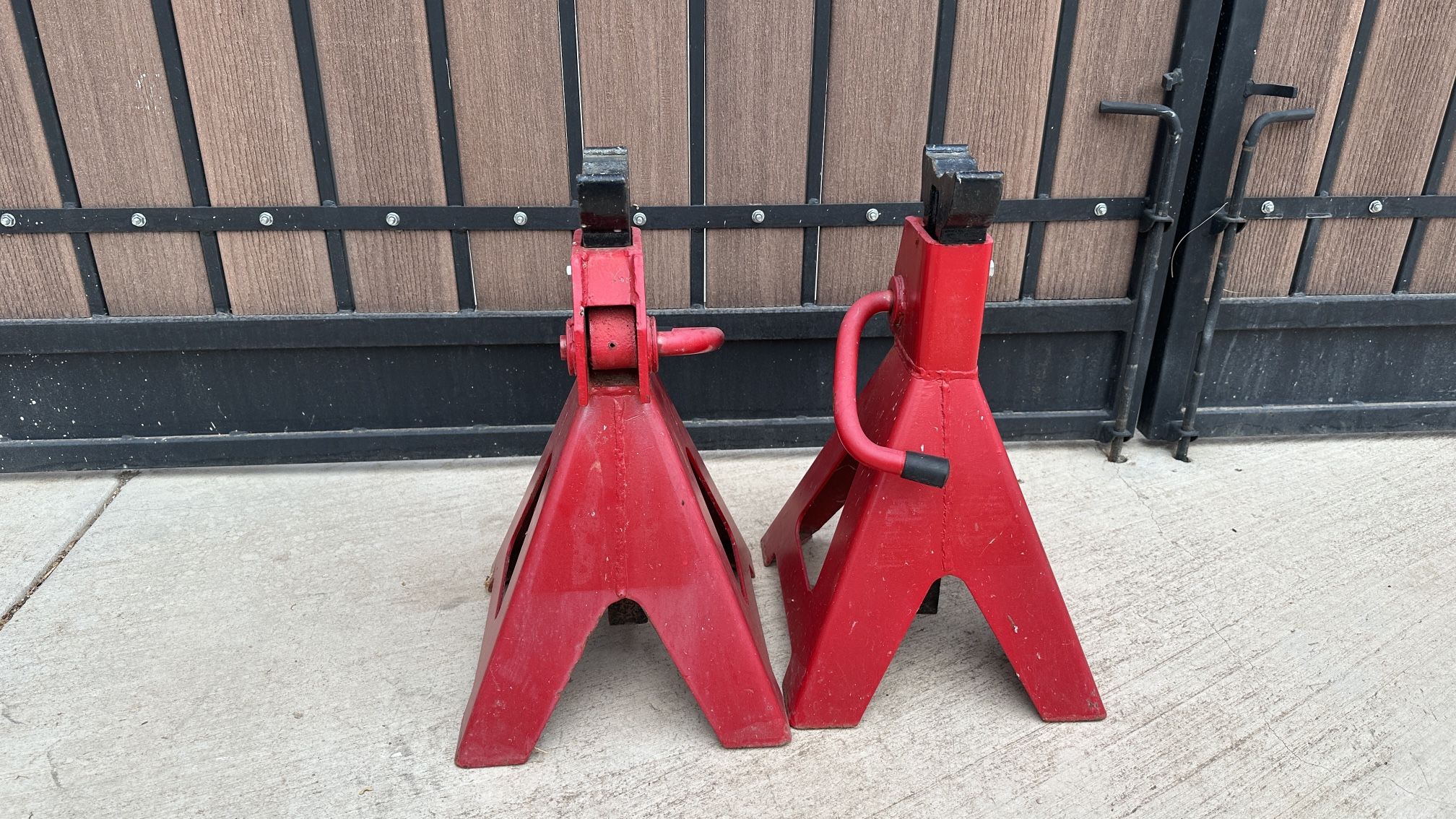 BIG RED Torin 12-Ton Steel Jack Stands – 24,000 Lb Capacity Per Pair, Heavy Duty
