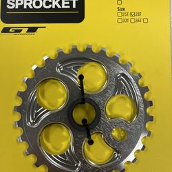 GT Overdrive CNC Sprocket 28T New