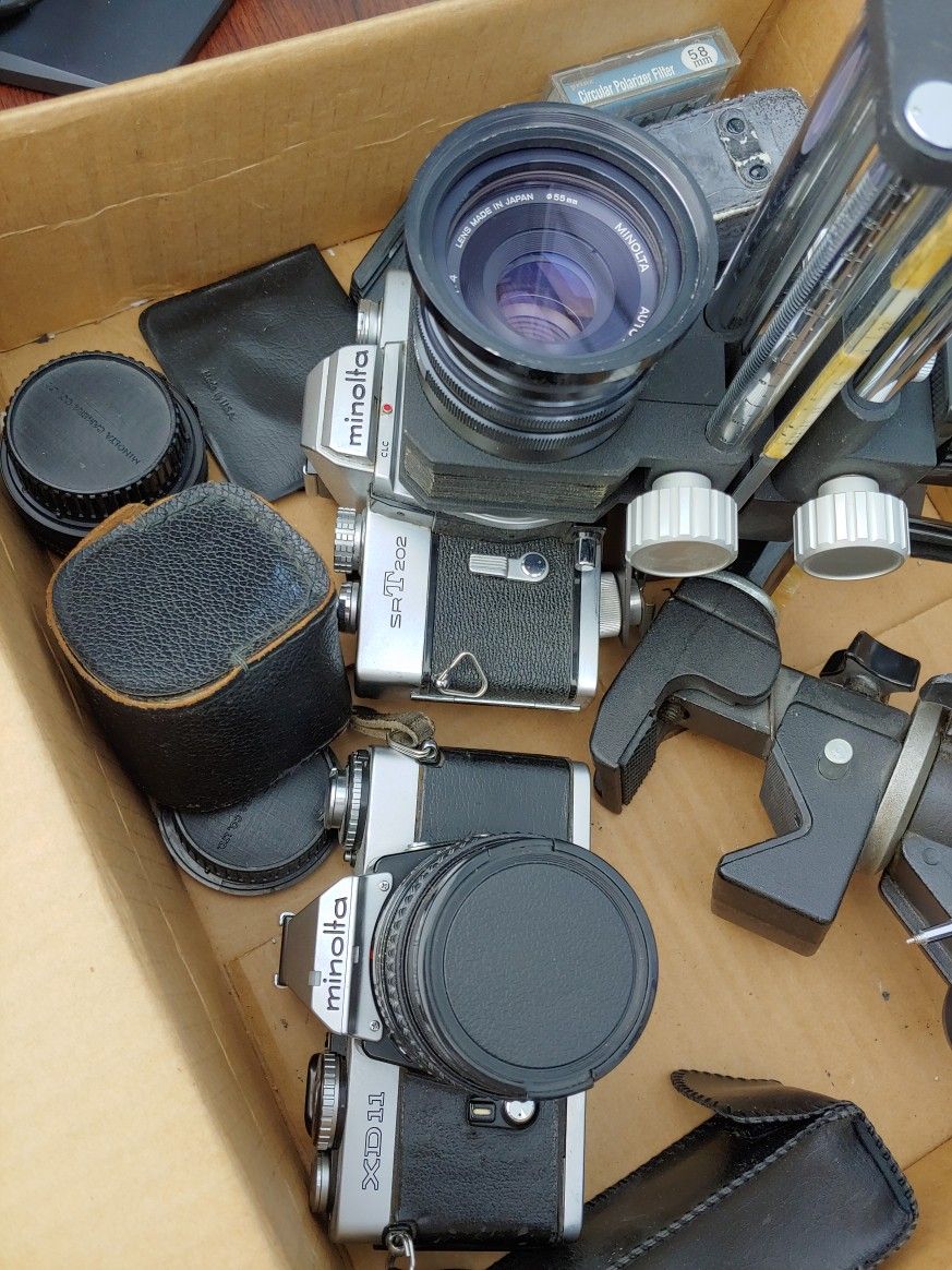 Minolta Cameras and equipment
