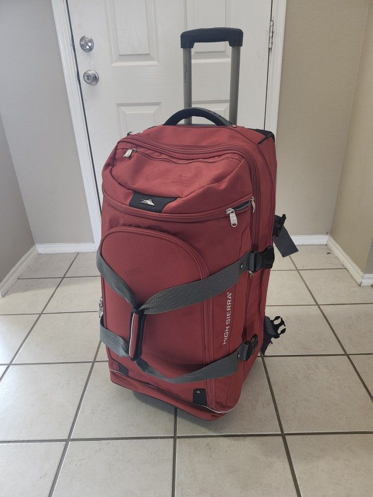 Gently Used HIGH SIERRA Rolling Duffle Bag/Suitcase 