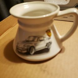 2 Coffee Mugs  Vintage Porsche  ( Kars ) Tm