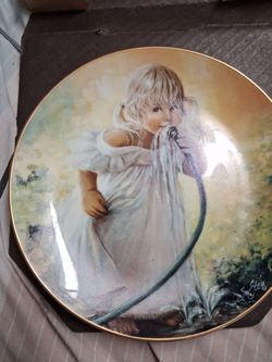 Collection plate playfully memories