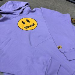 Drew House Mascot Lavender Hoodie