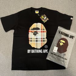Bathing Ape  Black/Beige T-shirt
