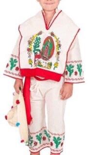 Traje De Juan Diego Guadalupano Para Niño