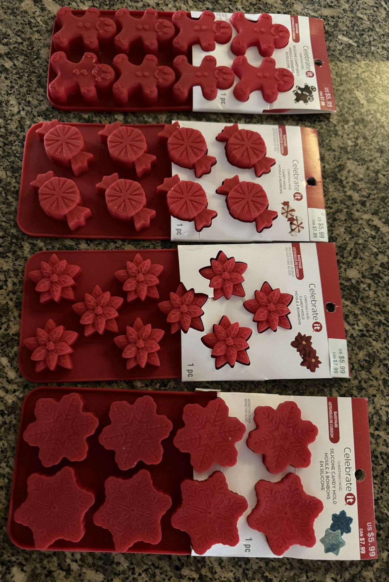Celebrate It ( Silicon Candy Mold )