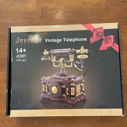 Vintage Telephone Brick Building Set