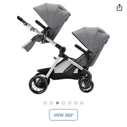 Evenflo Pivot Xpand Modular Stroller 2 Seat, Compatible with Evenflo Pivot Xpand Modular Travel System & Modular Stroller, Holds Up to 55-lbs, Mu